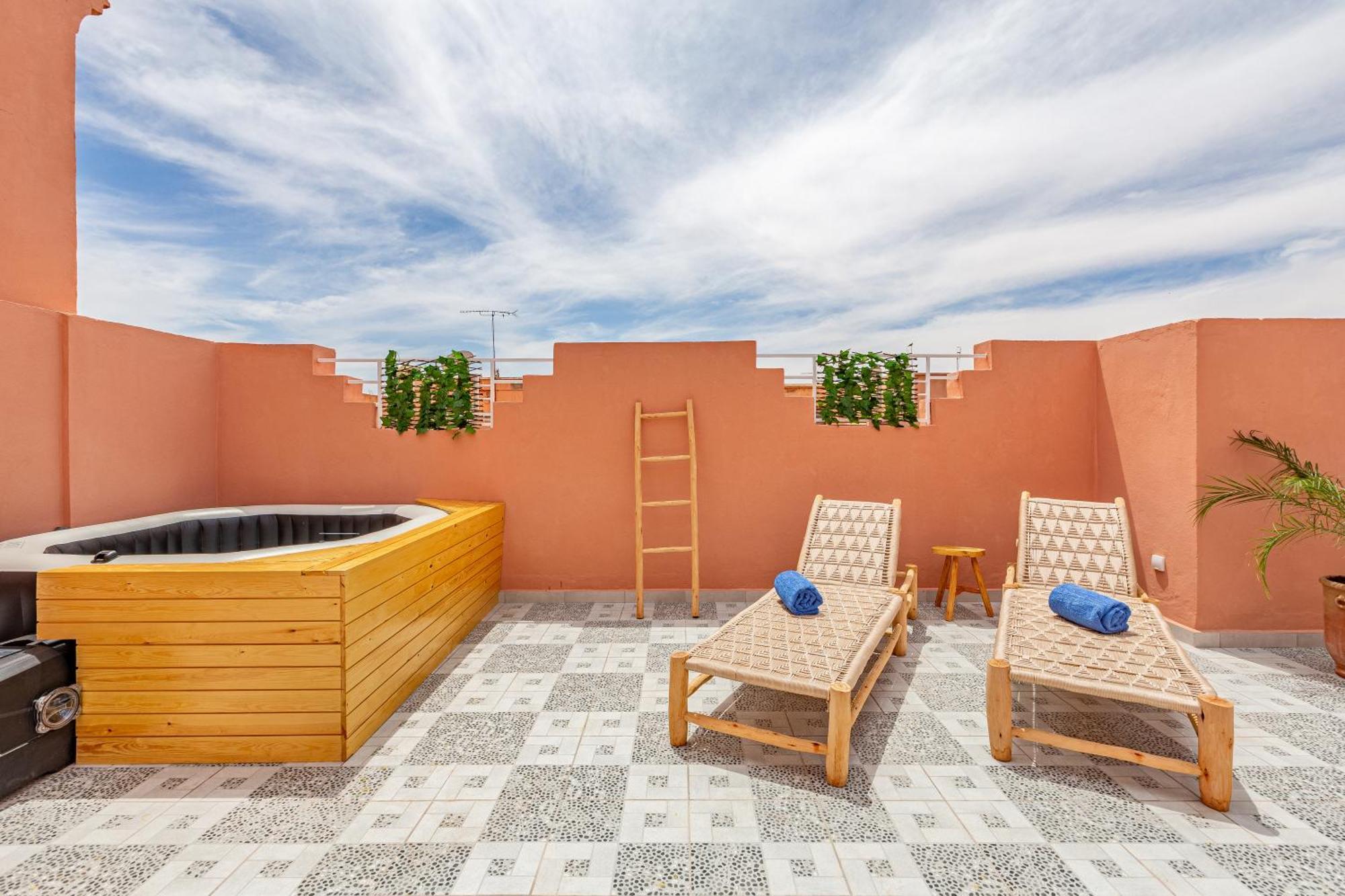 Riad Dar Juma, Suites & Appartements, Spa & Piscine Chauffee Marrakesh Eksteriør bilde