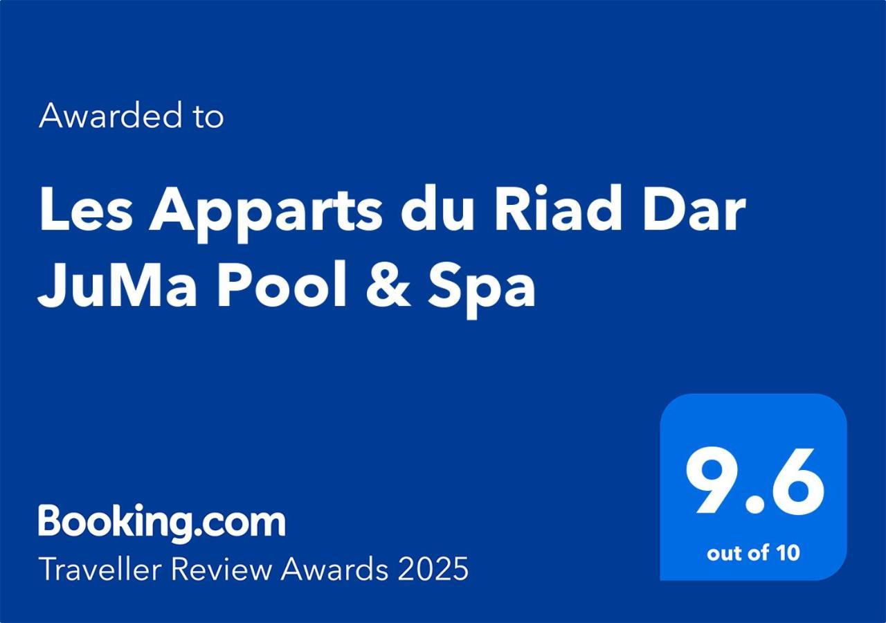 Riad Dar Juma, Suites & Appartements, Spa & Piscine Chauffee Marrakesh Eksteriør bilde